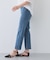 【新色登場！褒められデニム】スリムストレート デニムパンツ