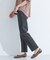 【新色登場！褒められデニム】スリムストレート デニムパンツ