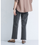 【新色登場！褒められデニム】スリムストレート デニムパンツ