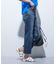 【新色登場！褒められデニム】スリムストレート デニムパンツ