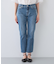【新色登場！褒められデニム】スリムストレート デニムパンツ