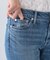 【新色登場！褒められデニム】スリムストレート デニムパンツ