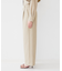 【セットアップ可能】リネンライクキャンバス ワイドパンツ