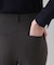 【日本製／トリアセテート混】テーパードパンツ