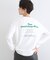 【WORLD for the World】バックロゴ ロングTシャツ