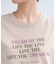 【洗える/WORLD for the World】メッセージTシャツ
