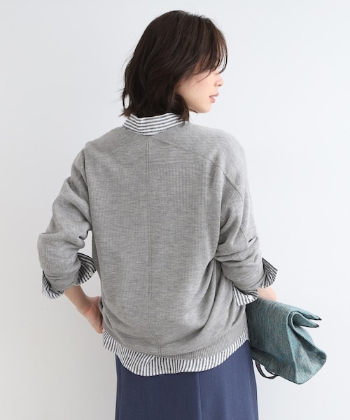 麻のカーディガン リネンコード カーディガン / 23区 | ファッション通販 【公式