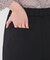 【洗える通勤スーツ】レジェールギャバ ストレッチワイドパンツ