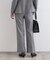 【定番スーツ／良質ウール】ストレートパンツ