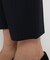 ウール混クロップドテーパードパンツ