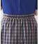 【後ろウエストゴム/洗える】ギンガムチェックAラインスカート