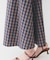 【後ろウエストゴム/洗える】ギンガムチェックAラインスカート
