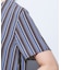 【洗える／通勤】マルチストライプブラウス