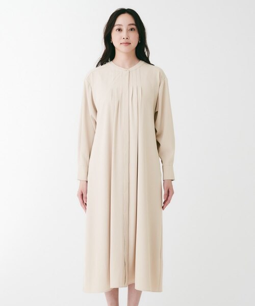 バンドカラーシャツワンピース｜ワールドアウトレットのアウトレット