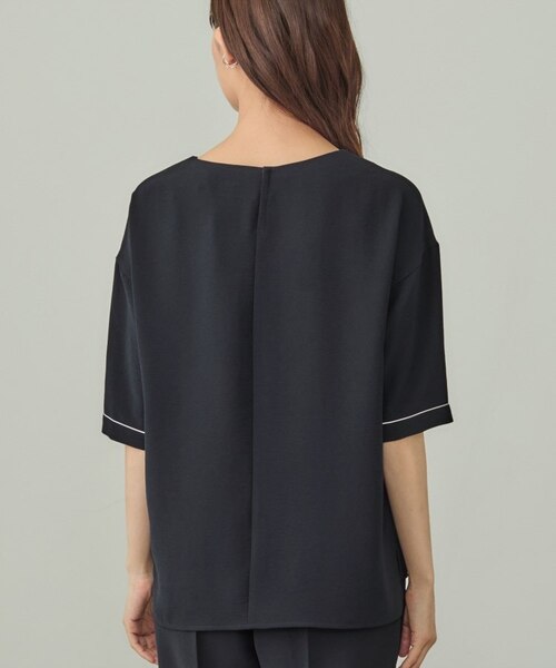 (未使用級) インディヴィ【洗える／UVケア／吸水速乾サロペット　Мサイズ 洗える／UVケア／吸水速乾】麻調素材サロペット（オールインワン