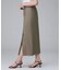 【セットアップ可/洗える】スラブナロースカート