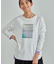 【UVケア】プリントフォトロングTシャツ
