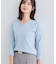 ＜秋SALE！＞【洗える】Vネックコンパクトニット
