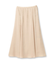 【UVケア／セットアップ可能】スエード調サテンスカート