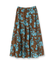 【ウエストゴム/ロング/花柄】オーナメントフラワー スカート
