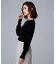 【アンサンブル可/洗える】シルクウールカシミヤ ドルマンスリーブニット
