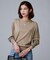 【アンサンブル可/洗える】シルクウールカシミヤ ドルマンスリーブニット