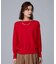 【アンサンブル可/洗える】シルクウールカシミヤ ドルマンスリーブニット