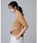 【アンサンブル可/六分袖/洗える】ウールシルクニット