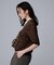 【アンサンブル可/六分袖/洗える】ウールシルクニット