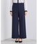 【日本製／通勤スーツ】プレシャスドビー ワイドパンツ