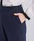 【日本製／通勤スーツ】プレシャスドビー ワイドパンツ