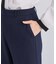 【日本製／通勤スーツ】プレシャスドビー ワイドパンツ
