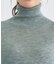 【洗える／薄手／ウール混】シアータートルニット