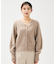 フォックスカシミヤ2WAYカーディガン