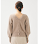 フォックスカシミヤ2WAYカーディガン