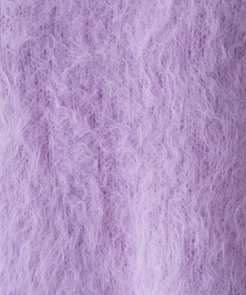 ゆったり/モヘヤニット】アルパカ混シャギー プルオーバー｜ワールド