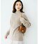 【大人な品格/ふわふわニット】フォックスカシミヤ コクーンニット