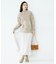 【大人な品格/ふわふわニット】フォックスカシミヤ コクーンニット