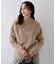 【大人な品格/ふわふわニット】フォックスカシミヤ コクーンニット