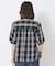 チェック2wayブラウス
