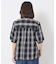 チェック2wayブラウス