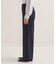 【通勤スーツ／洗える】ストレッチワイドパンツ