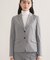 【ウール混／スーツ】テーラードカラージャケット