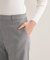 【ウール混／スーツ】ストレートパンツ