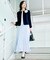【洗える/後ろウエストゴム】ロングスカート