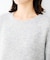 ヘアリークルーネックニット