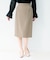 杢調タイトスカート