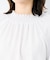シャーリングデザインブラウス