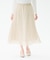 【ウエストゴム/洗える/シアー】シャイニープリーツスカート