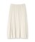 スエードプリーツスカート